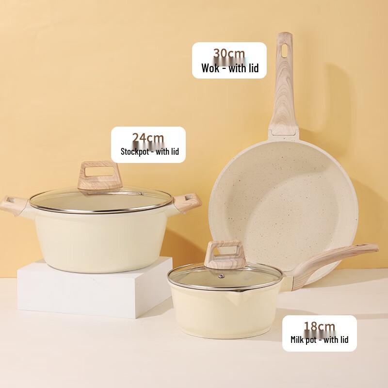 Non-stick 4-Piece Kitchen Cookware Set