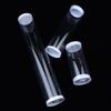 Transparent Badminton Ball Holder Compact Versatile Acrylic Shuttlecock Storage Tube Organizer For Sports Supplies