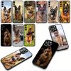 Phone Cover German Shepherd Lovely Dog Casing for Apple iPhone 16 15 14 Plus 13 12 Mini 17 Pro Max + ProMax 16E Air 15+ Case