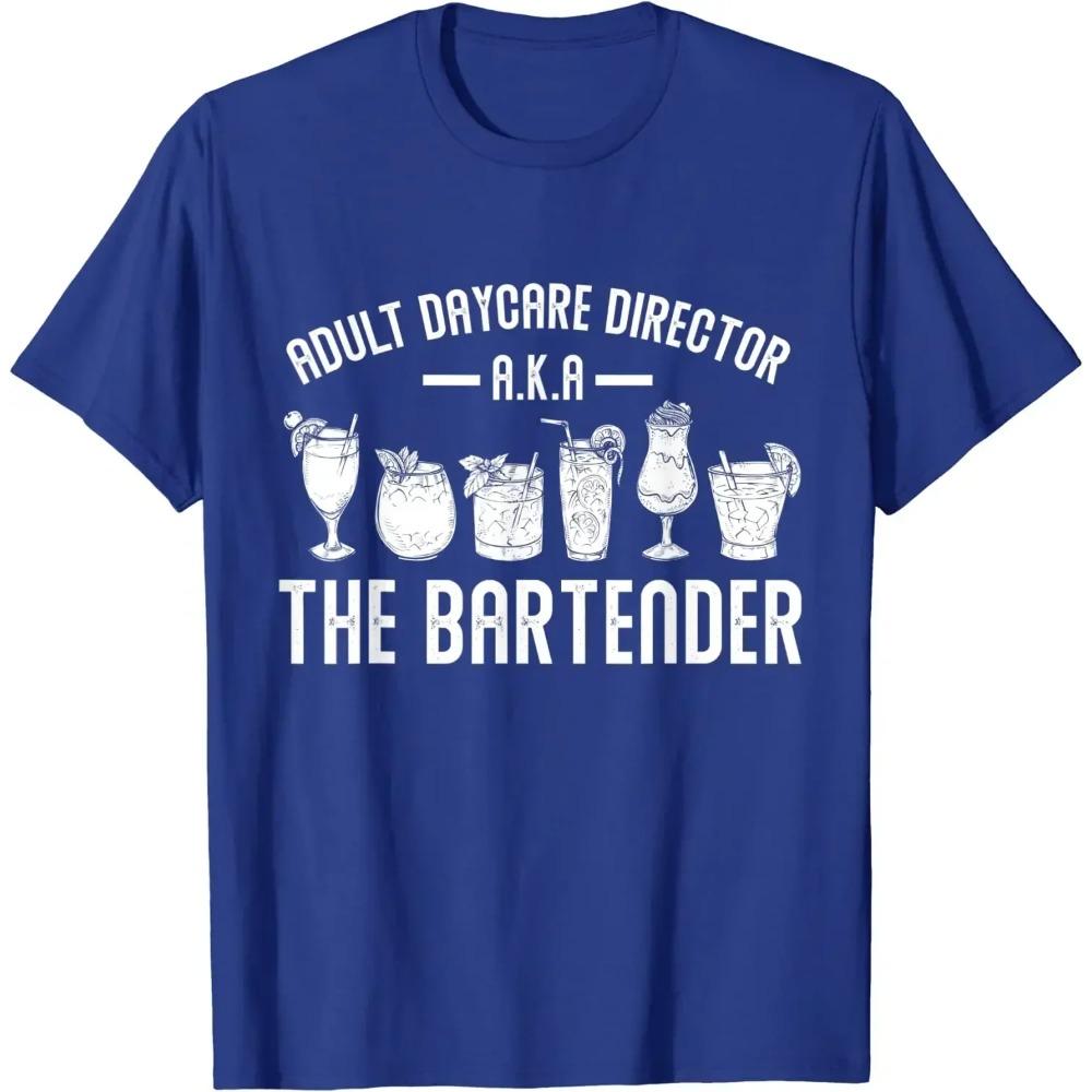 Adult A.K.A. The Bartender Funny Bartender Men Women T-Shirt Oversized T Shirt Streetwear Cotton Daily Casual Four Seasons Tees