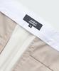 Musinsa Standard Lightweight Tapered Hidden Banding Crop Slacks [Cream]
