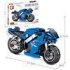 Motocross Building Blocks Toy Children Educational Assembled Off-road Racing Motorcycle Toys