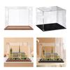 Acrylic Display Case Collectibles Box Figurine Showcase Organizer Dustproof Protection