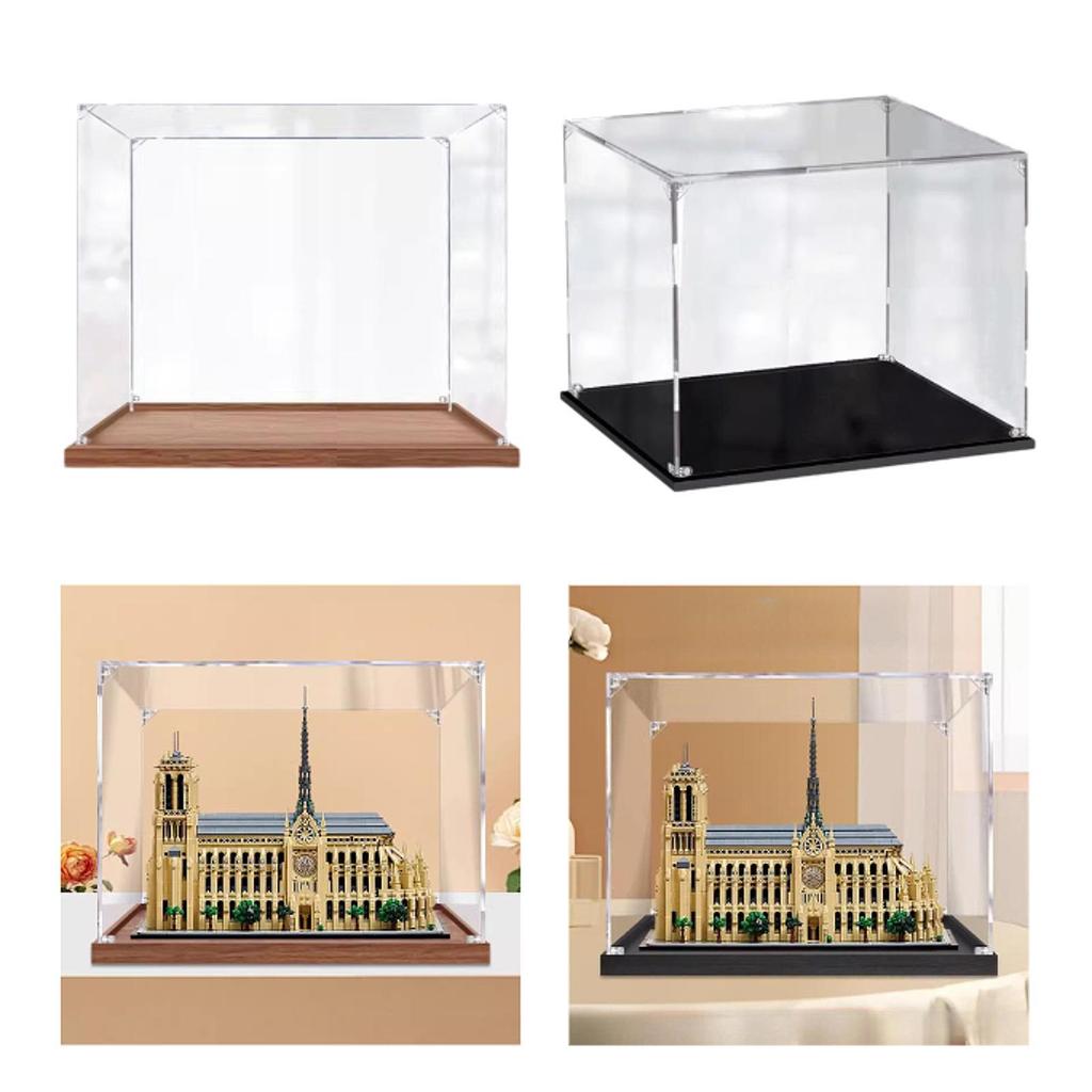 Acrylic Display Case Collectibles Box Figurine Showcase Organizer Dustproof Protection