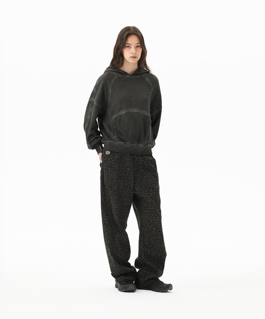 MAHAGRID Curved Leopard Pant Khaki(Mg2Ffmpa10A)