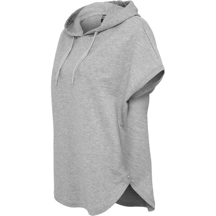 Sweatshirt à capuche - Urban Classic - Basic Terry - Gris - Manches longues - 90% Coton