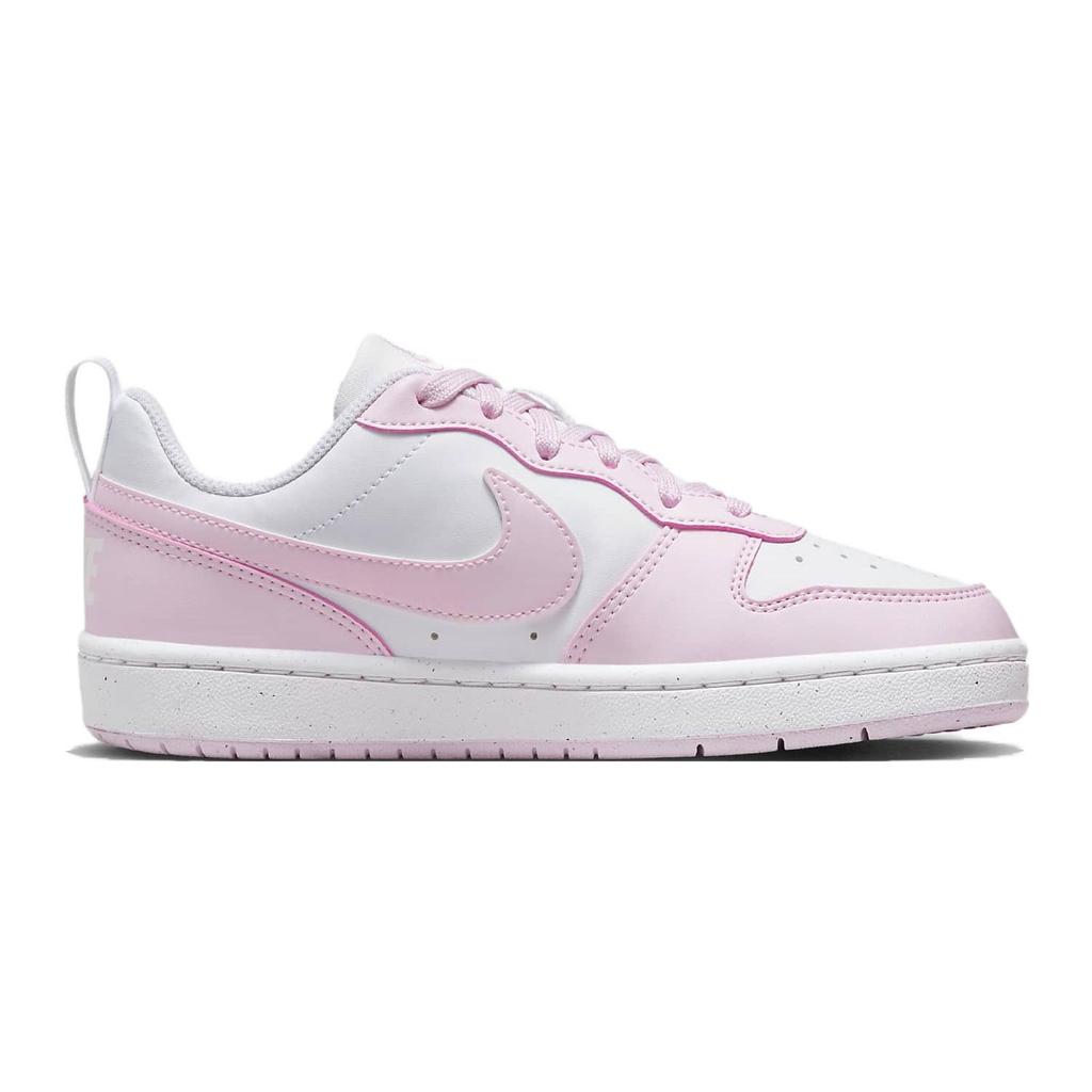 (GS) Nike Court Borough Low Recraft 'White Pink Foam' Kids' DV5456-105