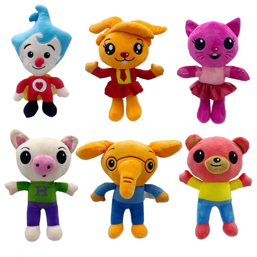 Cross-Border Plim Plim Plush Toy: Children's Educational Magician Clown Doll