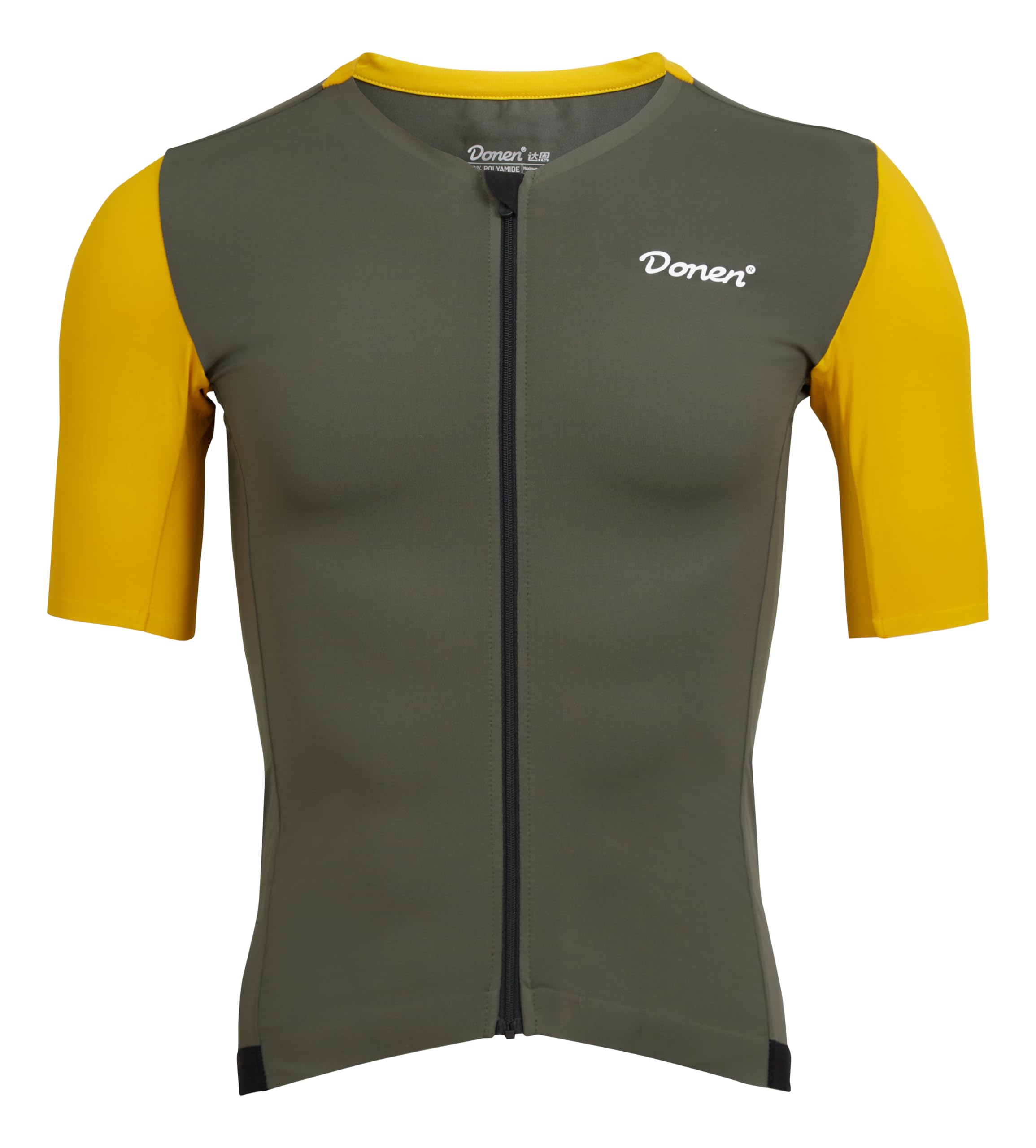 

Cycling Short Sleeve [Donen Cycle] Jersey, Jersey, Men s, Khaki/Yellow
