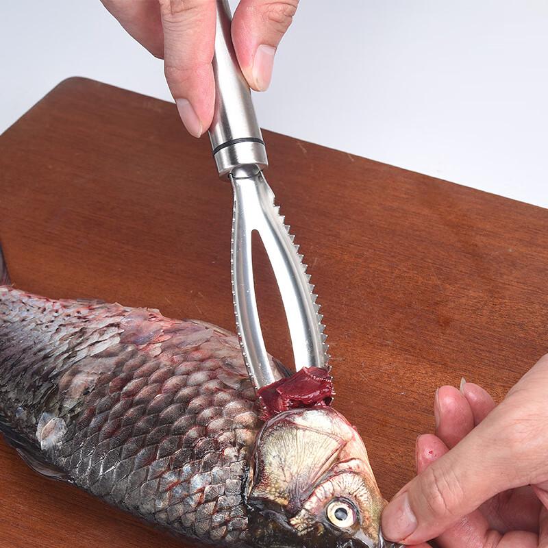 Stainless Steel Manual Fish Scale Scraper