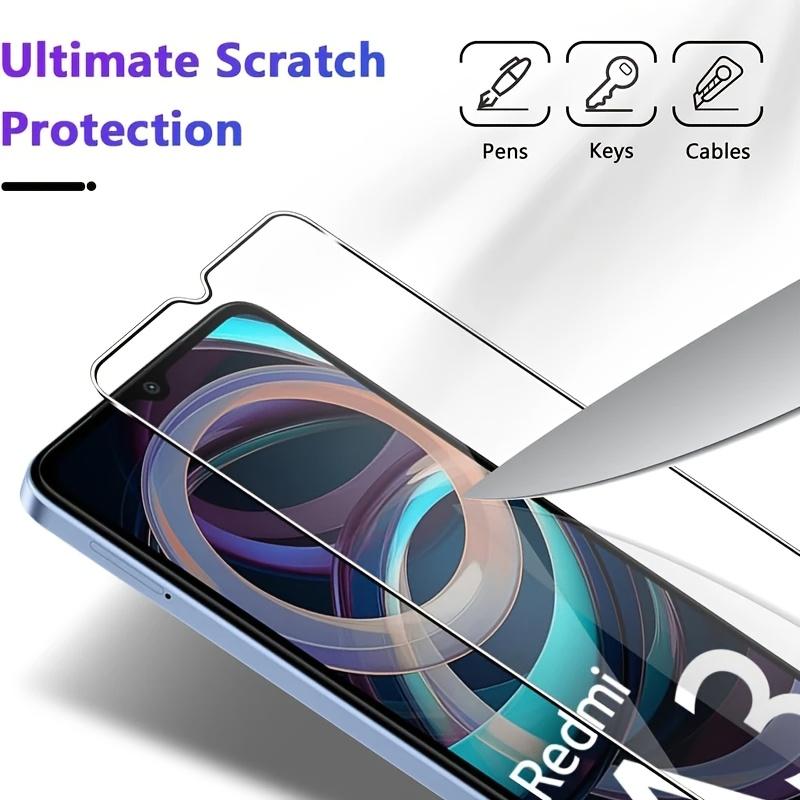 4pcs Tempered Glass for XiaoMi Redmi A3 REDMI A4 A5 A2 A1 Screen Protector Anti-Scratch Case Friendly Clear HD 9H Hardness Glass