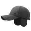 Middle-Aged and Elderly Autumn Winter Cap Outdoor Cycling Warm Windproof Ear Protection Baseball Cap