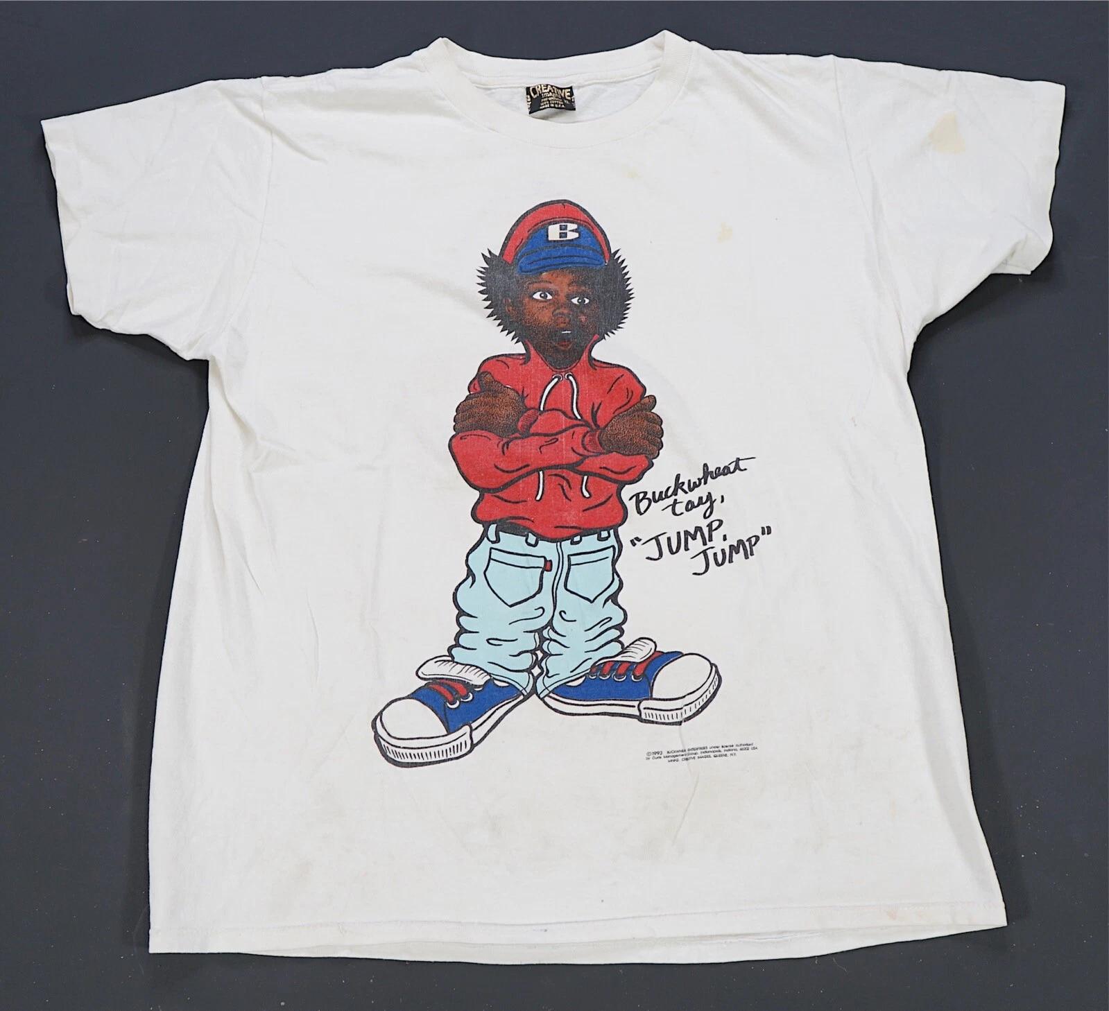 Rare VTG Kriss Kross Buckwheat Tay Jump 1993 T Shirt 90s Little Rascals White XL XL