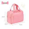 Large Capacity Travel Tote: Women's Portable Makeup & Skincare Organizer with Compartments