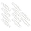 240pcs False Toe Nails Frosted   Full Cover   Short Artificial Toe Nail Kit for Manicure Art