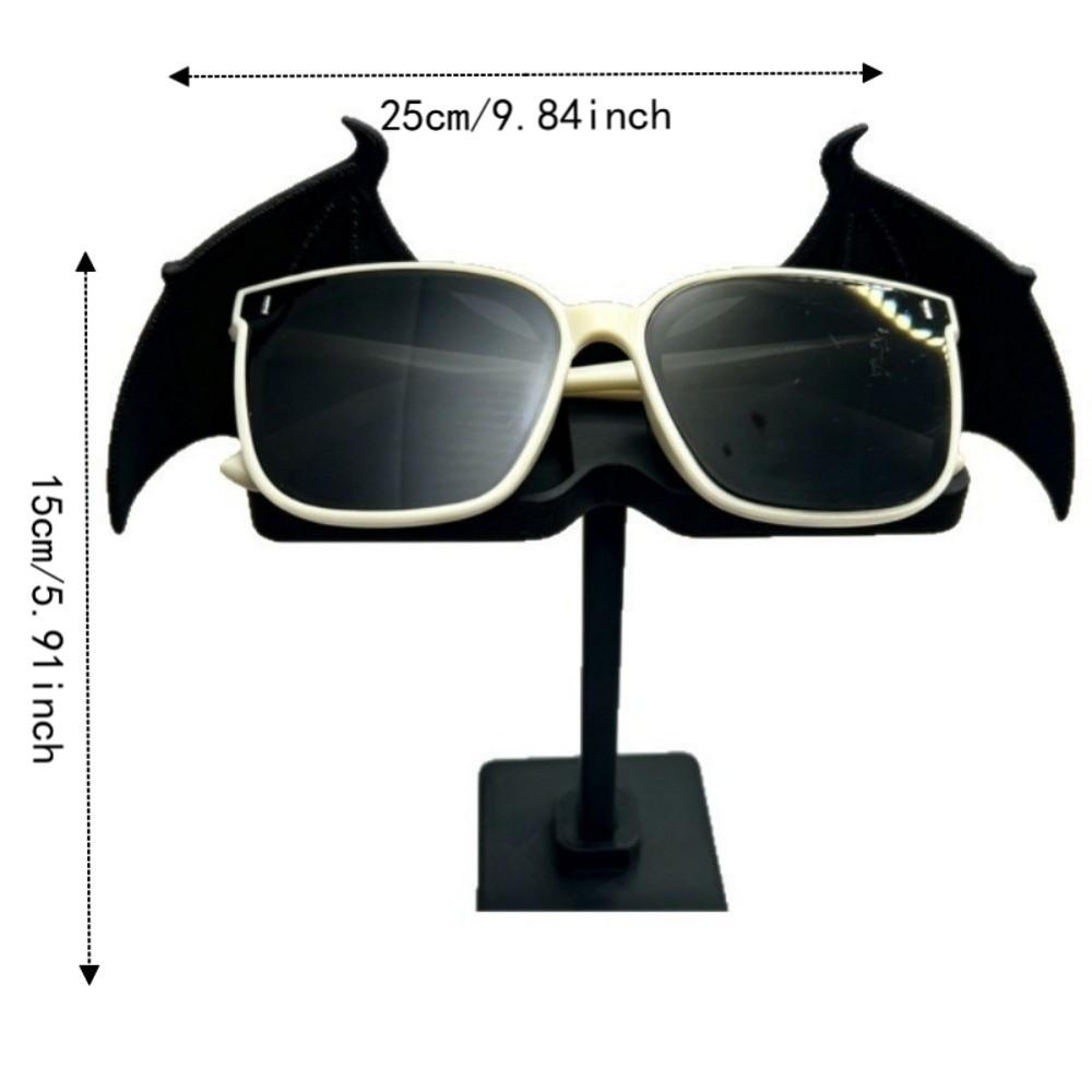 Funny Bat Wing Eyeglasses Holder Gothic Style Halloween Ornaments Storage Rack Creative Jewelry Display Stand Desk Display