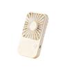 3 Speed Mini Handheld Fan USB Rechargeable Desktop Stand Fan Pocket Fan  For Outdoor Travel