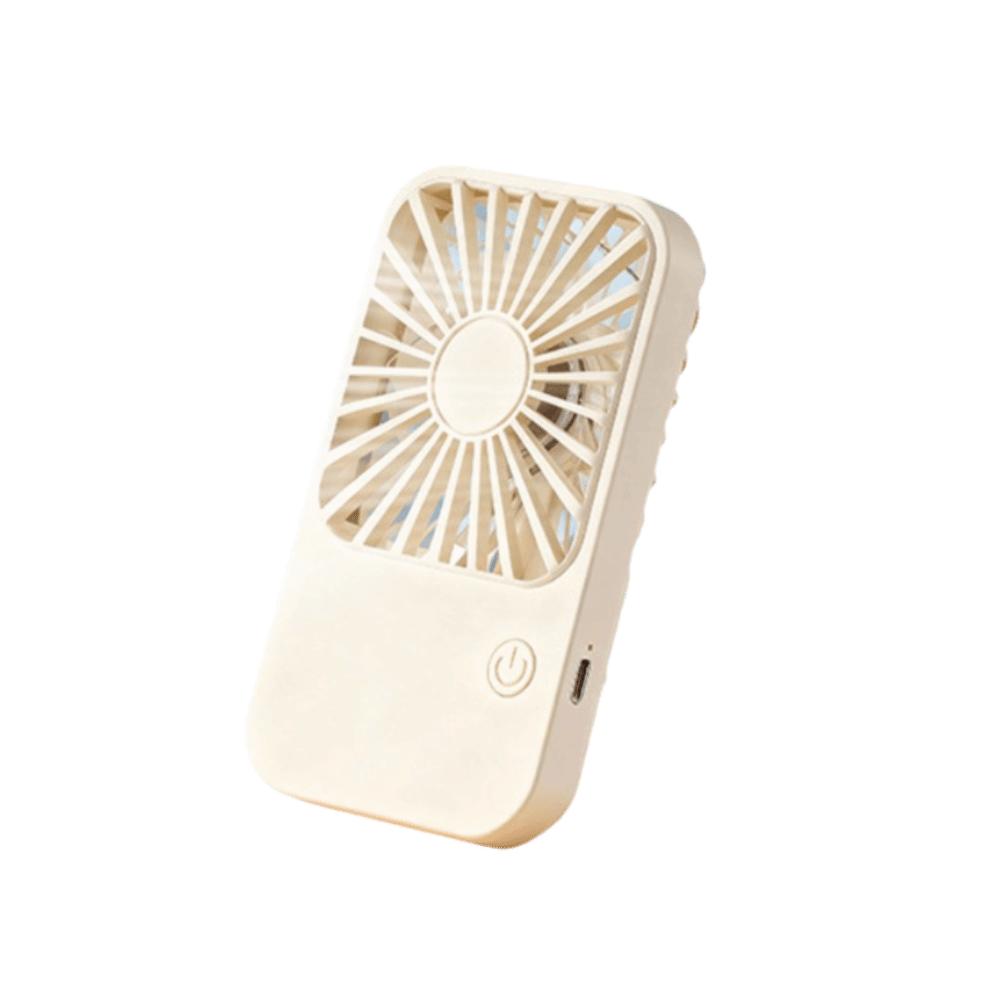 3 Speed Mini Handheld Fan USB Rechargeable Desktop Stand Fan Pocket Fan For Outdoor Travel