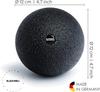 Black Roll Stretch Ball, Made In Germany, Lightweight, Black, Official Japanese Product (12cm/47g)