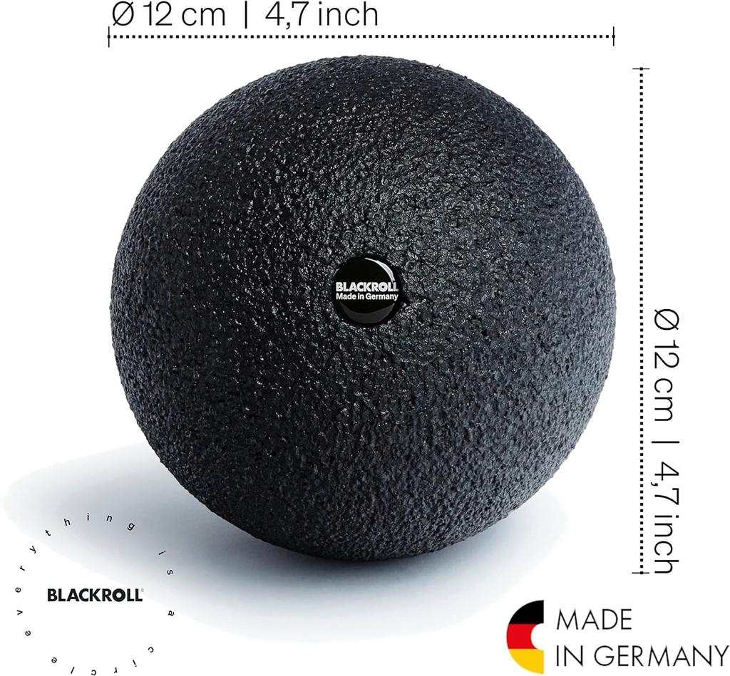 Black Roll Stretch Ball, Made In Germany, Lightweight, Black, Official Japanese Product (12cm/47g)