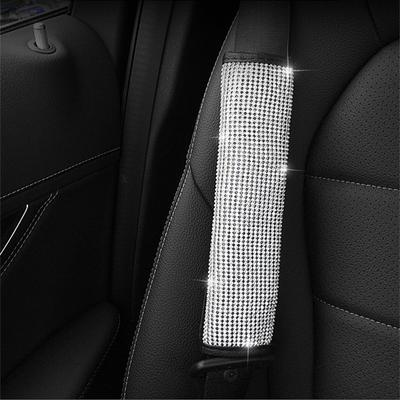 Bling Bling Rhinestones Crystal Car Potah na volant PU Kůže Potahy na volant Auto Příslušenství Pouzdro na auto