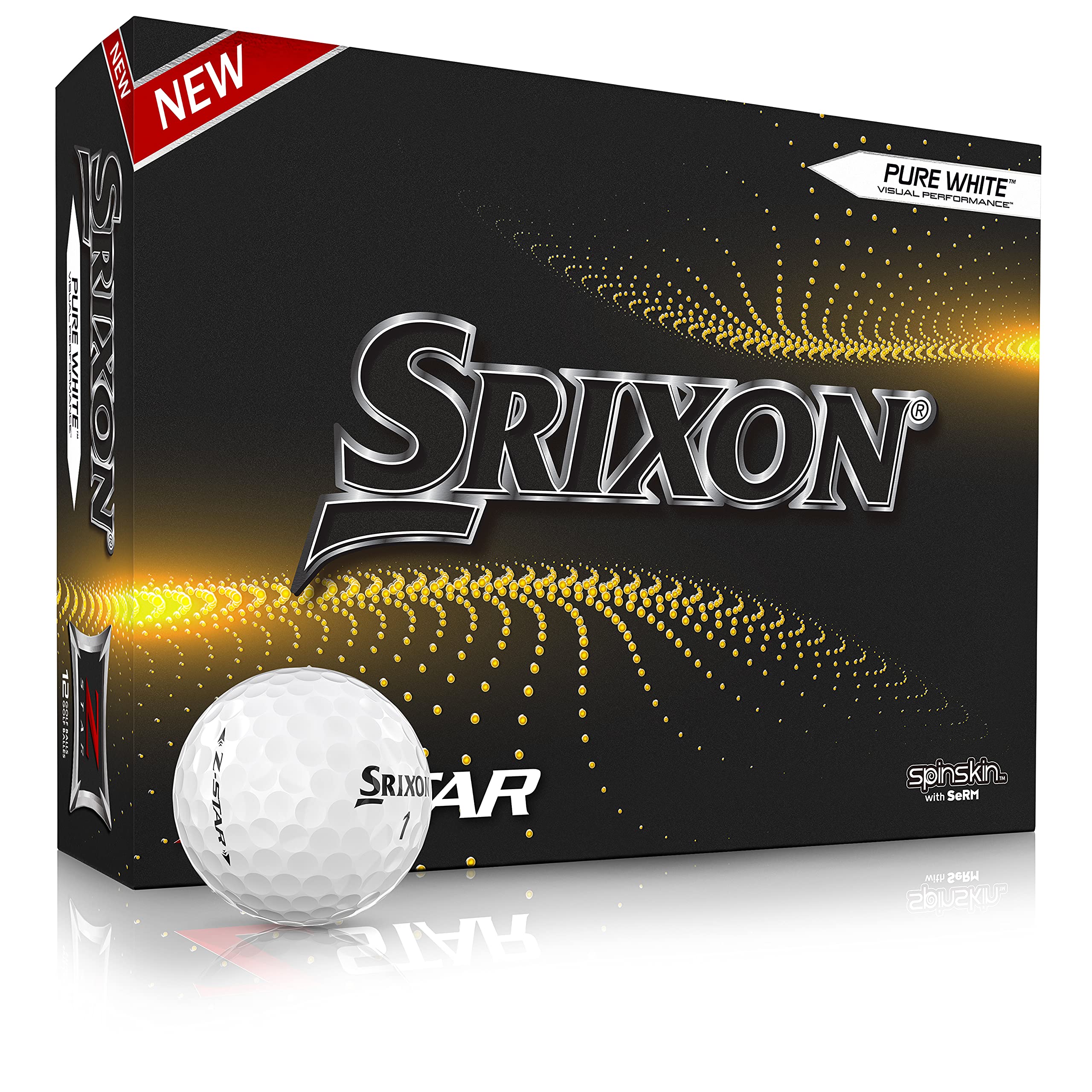 

М яч для гольфу Srixon 7 White One Size Z-Star (12) білий