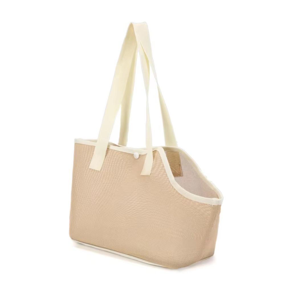 Breathable Cat Handbag Foldable Design Large Capacity Cat Carrier Sling Bag Lightweight Comfortable Dog Shoulder Bag For Rabbits