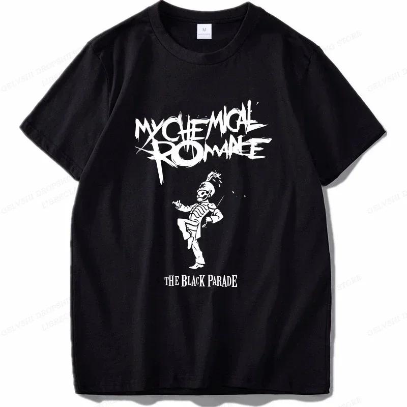 

My Chemical RoUnisexce Womens fashion Tshirt hiphop casual summer retro anime top S