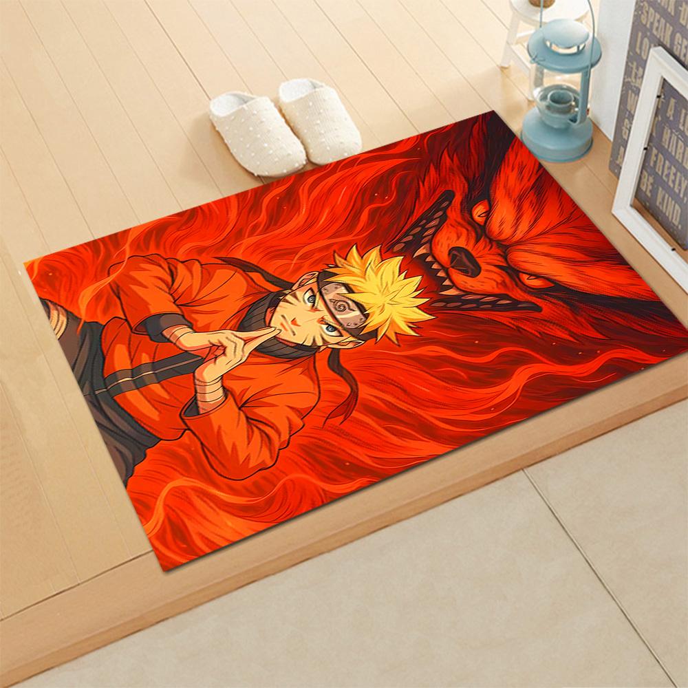 Naruto's Fire Mode for Living Room, Bedroom Rug, Study Room, Hallway Decoration, Perfect for Home Decoration or Holiday Gifts