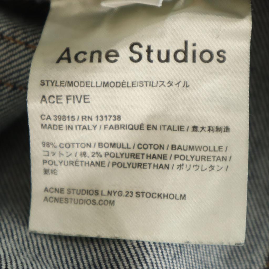 ACNE STUDIOS Denim pants W30 Indigo jeans Men's Used