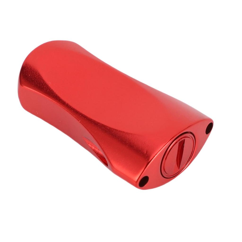 Fishing Reel Knob Replacement Flat for Lure Sea Fishing Handle Accessories Aluminum Alloy Red