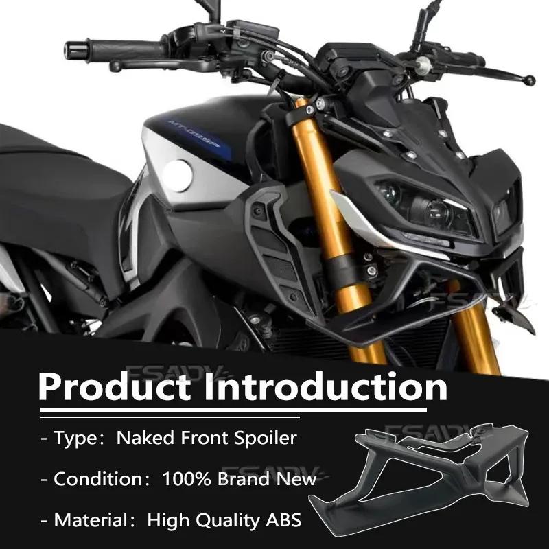 Motorcycle Downforce Naked Frontal Spoilers Winglet Aerodynamic Wing Front Spoiler Kit for Yamaha MT-09 MT09 SP 2017-