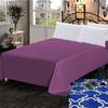 100 Percent Cotton Thick Solid Flat Sheet High Quality Bedding Available In Various Sizes