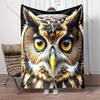 New Products night owl Blanket Warm Soft Fluffy Kids and Adults Sofa Bed Throw Blanket Suitable Home Travel Camping Luxury Gifts