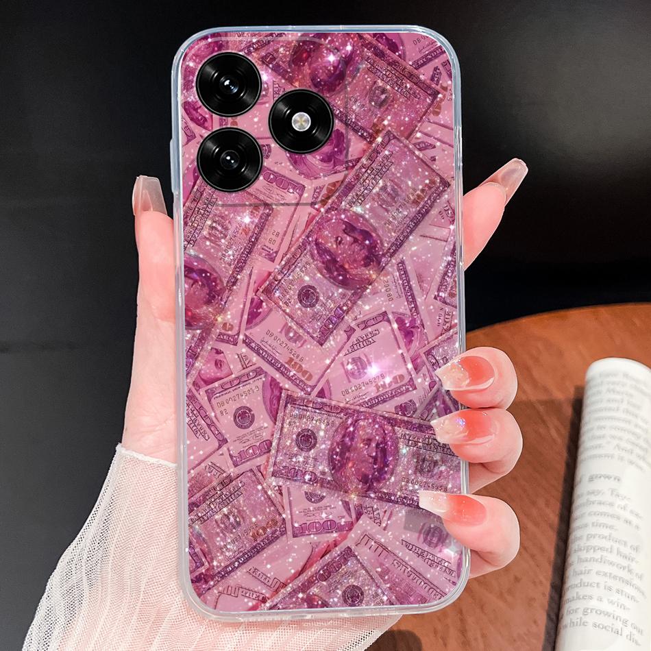

For Honor Play 10A 10T 9A 7T Phone Cover Lovely Animal Cartoon Soft Clear Silicone Case For Honor Play9 A 7 T Lightweight Funda Honor Play9A (2024)