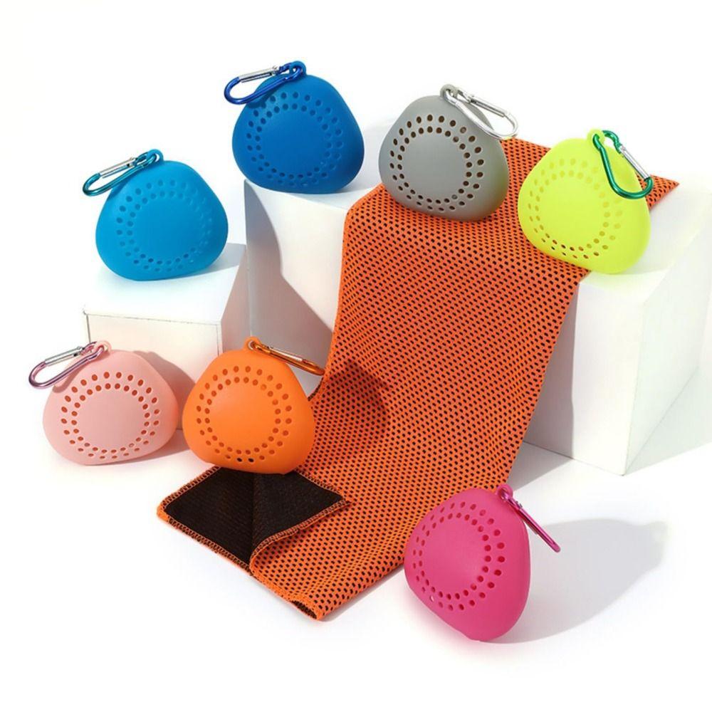Quick Dry Quick Dry Towel Polyester Ice Towel Portable Cold Towel  Outdoor Activities