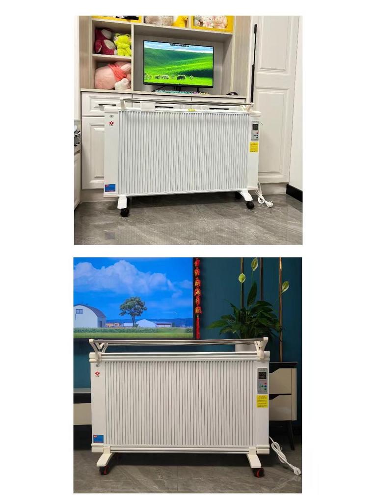 Carbon Fiber Wall-Mounted Electric Heater: Energy-Saving, Silent, Rapid-Heating for Bathrooms and Offices