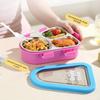 Triangle Thermal Lunch Box Divided Compartments Food Container Portable Insulated Bento Box  Picnic