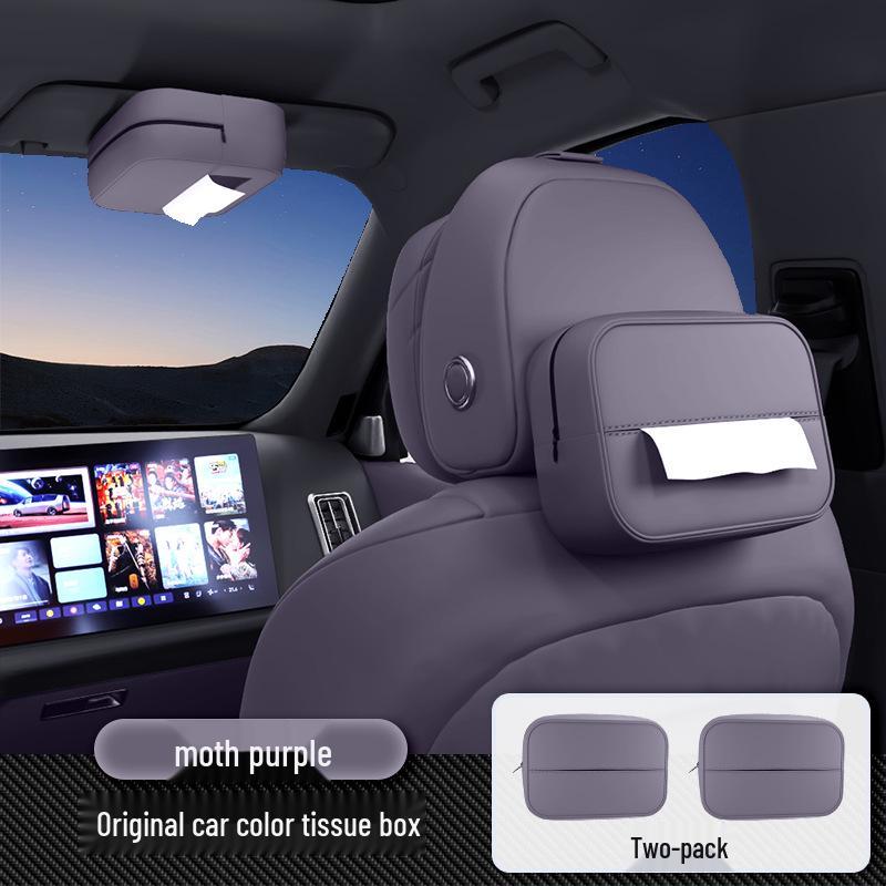 Compatible with Leapmotor C11: Seat Hanging Tissue Box for Center Console - Car Interior Decoration