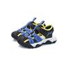 Li Ning Kids Sports Lifestyle Series Velcro Closed Toe Flat Hollow Breathable Sandals Kids Sandals Black Blue Yellow YKKR028-3