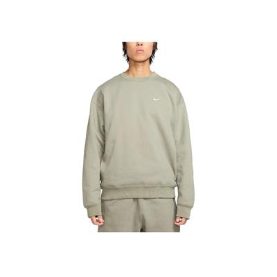 Nike Solo Swoosh Fleece Rundhals-Sweatshirt Armee Herren Oberteile Grün DX1361-320