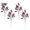 Durable Faux Plant Accents for Home Realistic Artificial Flowers Autumn Decoration Silk Floral Themed Interior Ornaments Branches Halloween
