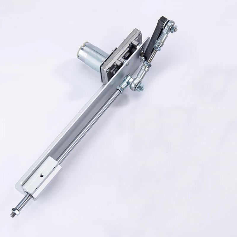 24V Speed Reciprocating Linear Actuator Regulation Adaptor Telescopic Rocker Actuator Stroke 3-15CM Motor Kit