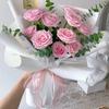 10Yard Organza Chiffon Ribbon 40mm Sheer Chiffon Ribbons for Bouquets Wrapping Making Bows Wreath Wedding Decoartion