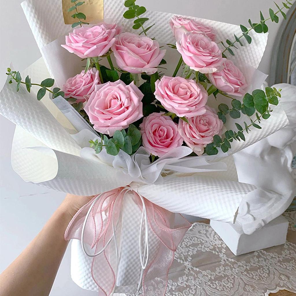 10Yard Organza Chiffon Ribbon 40mm Sheer Chiffon Ribbons for Bouquets Wrapping Making Bows Wreath Wedding Decoartion