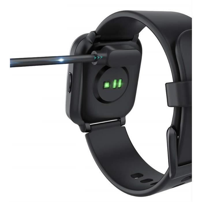 Chargeur Compatible avec Yamay SW023 Willful SW021 SW025 - Cable USB Remplacement Charge Montre Phonillico®