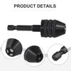Chuck Hex Shank Keyless Chuck Conversion Quick Change