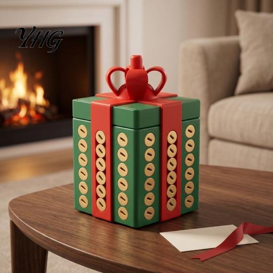 Novelty Surprising Box for Parties Annoying Prank Puzzle Gift Box, 3D Printed Reusable Cash & Card Fun Friends Holder, Hilarious Challenge Funny