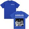 Rapper Morad MDLR Album Merch Tričko Pánské Dámské Oblečení Ležérní Bavlněné Tričko Módní Hip Hop Trička s Krátkým Rukávem Streetwear