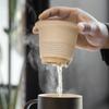 Edenus Premium Ceramic Tea Mug with Silver Infuser